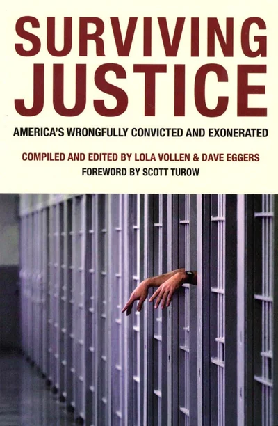 Cover of the 2008 McSweeney’s edition of Surviving Justice