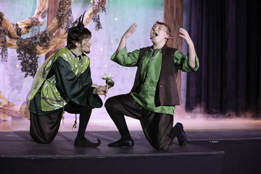 A Midsummer Night’s Dream, Alden High School, 2023. Photo 2 by Rick Penny.