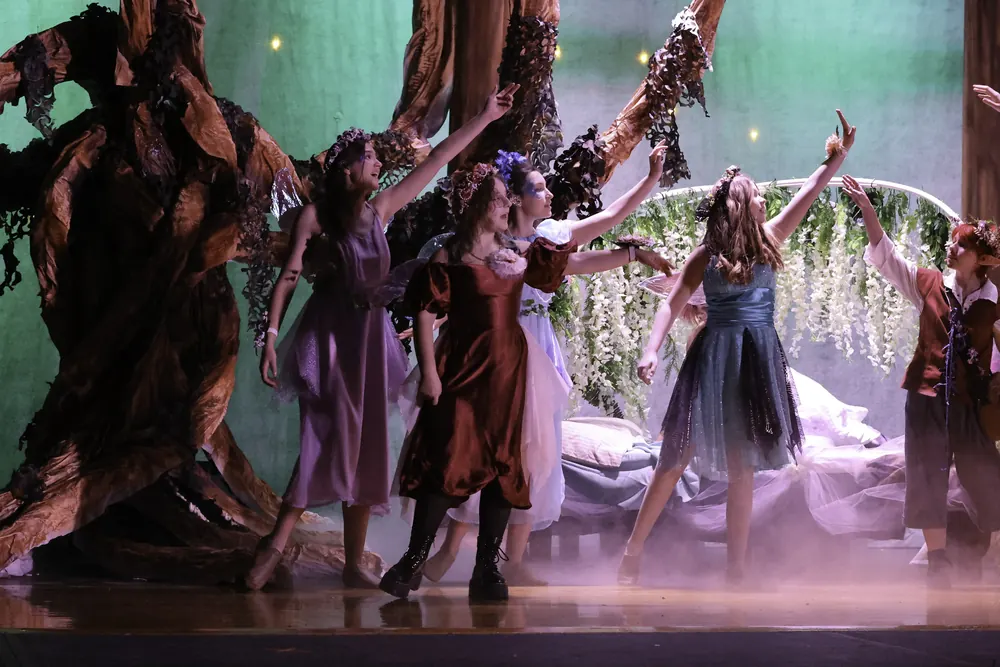 A Midsummer Night’s Dream, Alden High School, 2023. Photo 4 by Rick Penny.