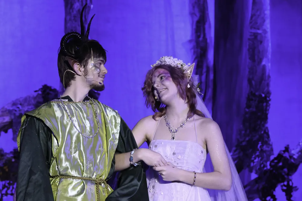 A Midsummer Night’s Dream, Alden High School, 2023. Photo 16 by Rick Penny.