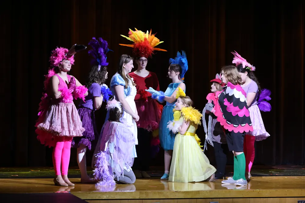 Alice in Wonderland, Alden High School, 2024. Photo 4 by Rick Penny.