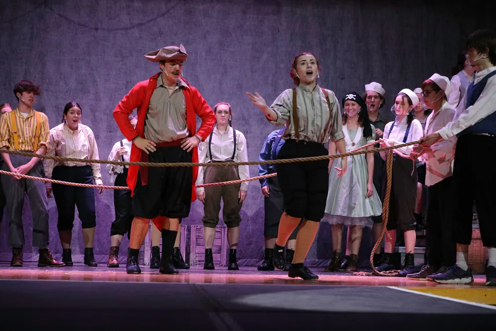 Peter and the Starcatcher, Alden High School, 2021. Photo 11 by Rick Penny.